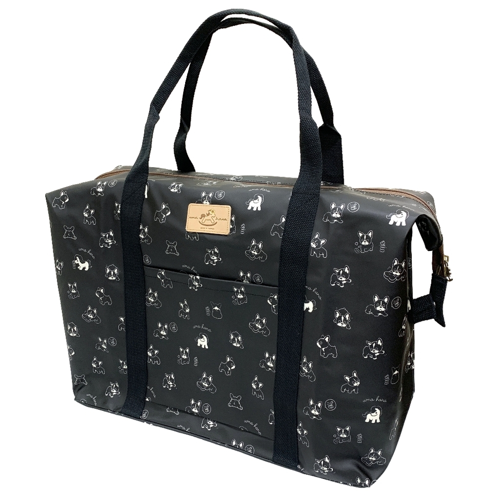 Waterproof Frenchie Extra Large Travel Tote Luggage Weekender Duffel